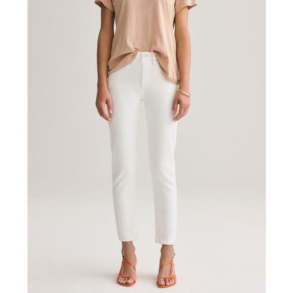 Agolde Toni Mid Rise Straight Jeans - Picture 1 of 9